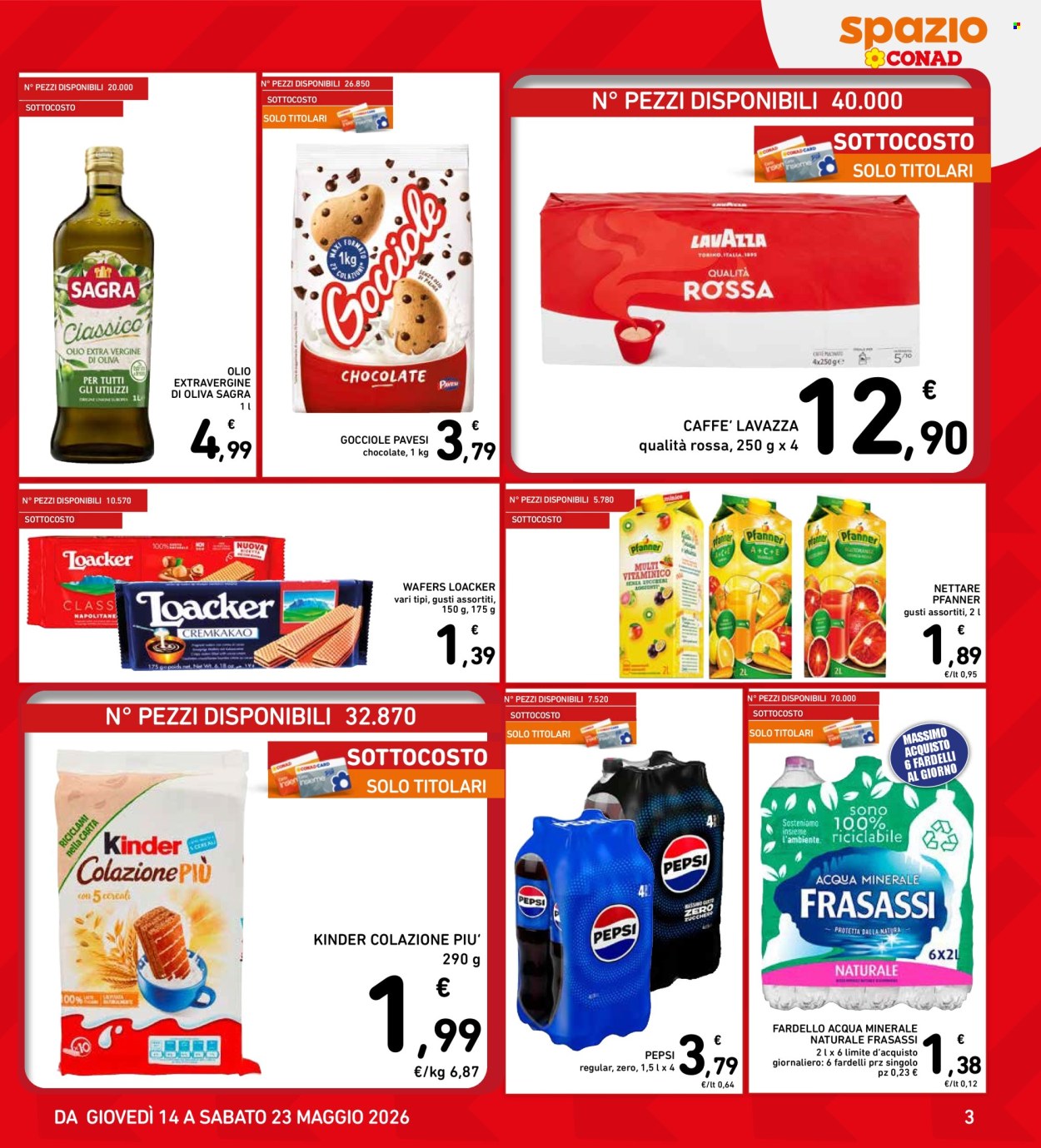 Volantino Spazio Conad - 14/5/2026 - 23/5/2026. Pagina 3