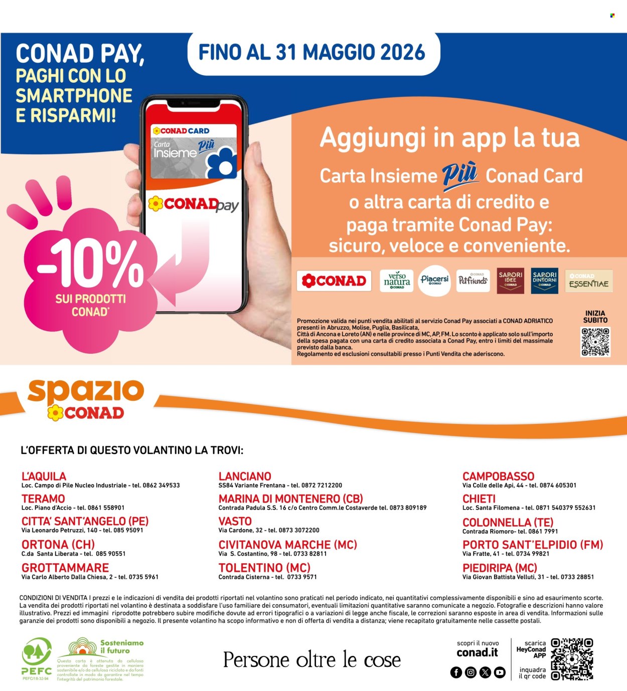 Volantino Spazio Conad - 14/5/2026 - 23/5/2026. Pagina 40