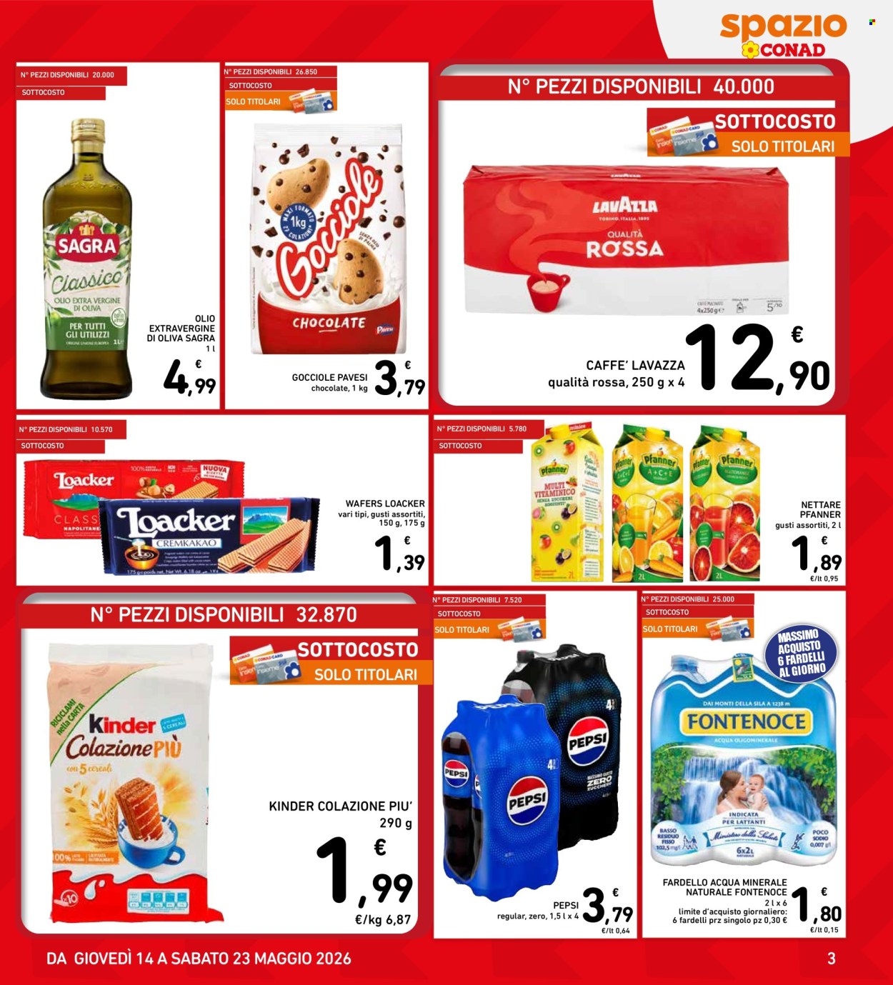 Leták Spazio Conad - 14.5.2026 - 23.5.2026. Strana 3