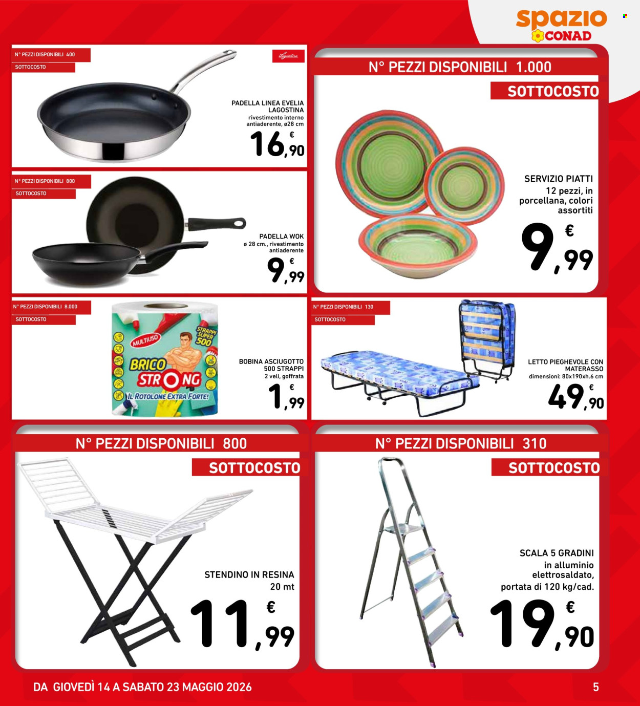 Leták Spazio Conad - 14.5.2026 - 23.5.2026. Strana 5