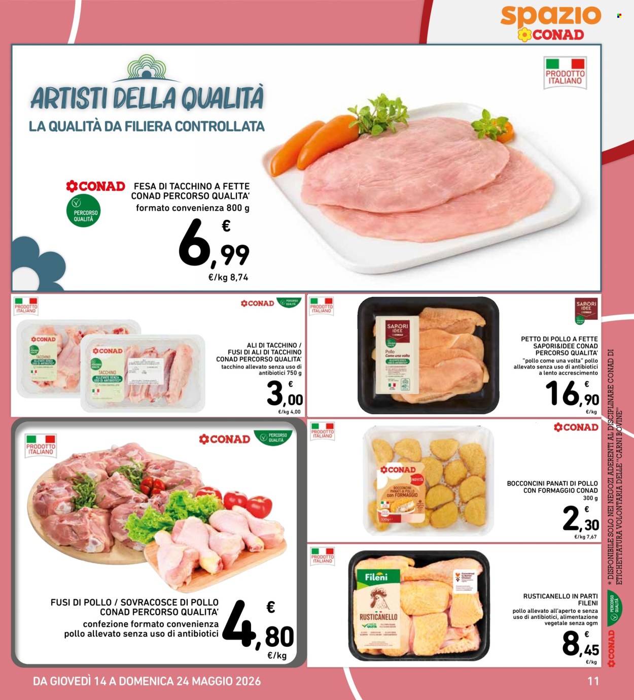 Leták Spazio Conad - 14.5.2026 - 23.5.2026. Strana 11