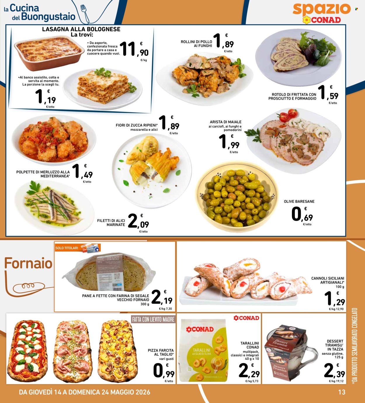 Leták Spazio Conad - 14.5.2026 - 23.5.2026. Strana 13