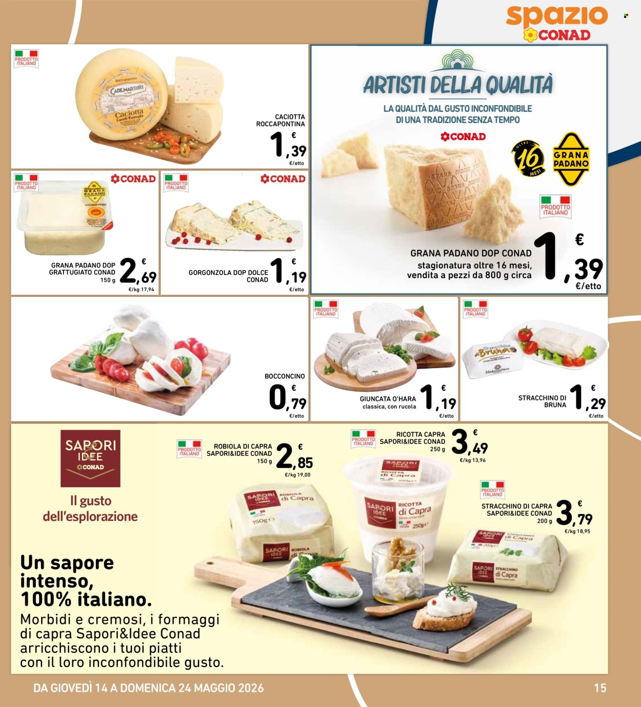Leták Spazio Conad - 14.5.2026 - 23.5.2026. Strana 15