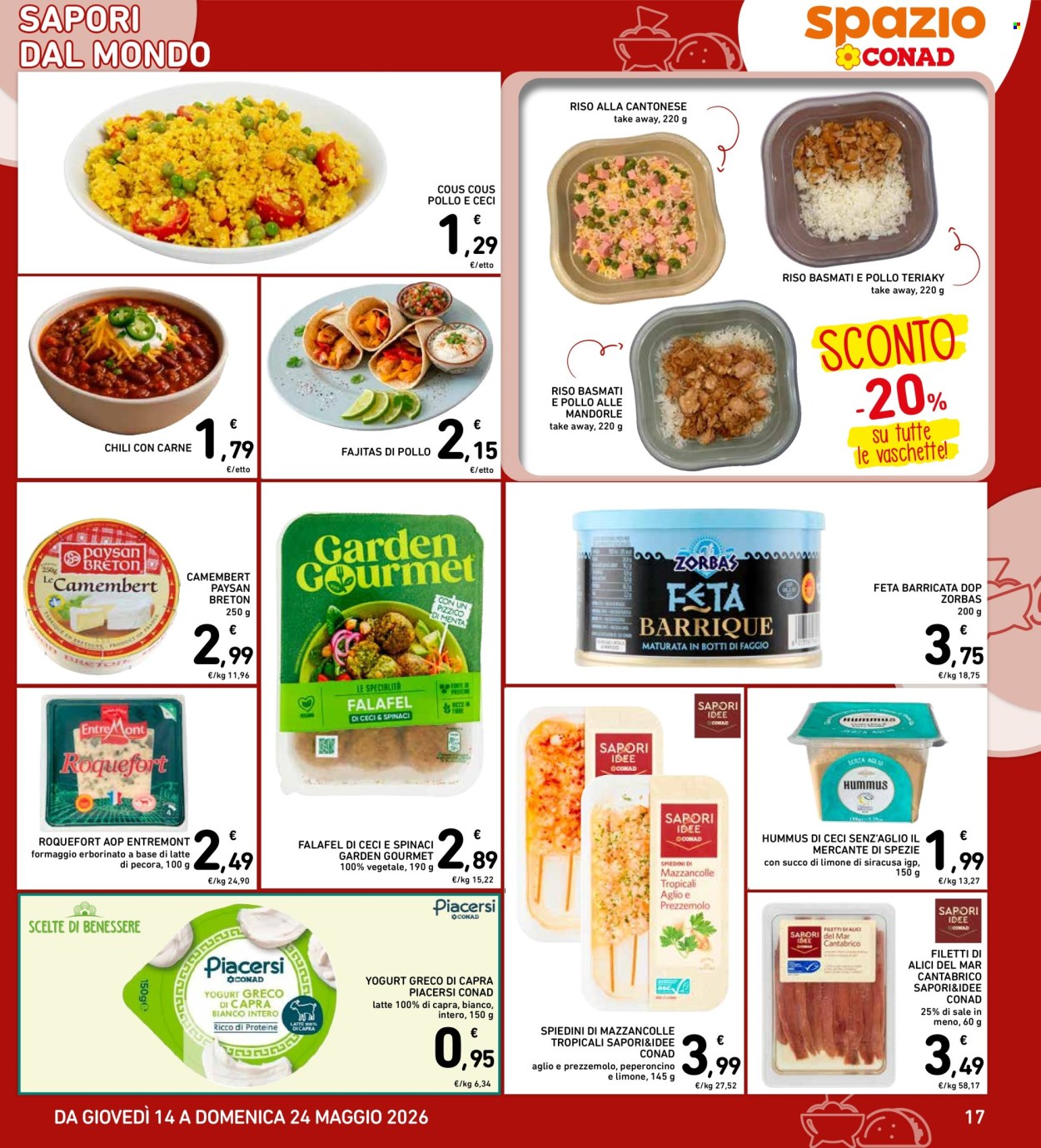 Leták Spazio Conad - 14.5.2026 - 23.5.2026. Strana 17