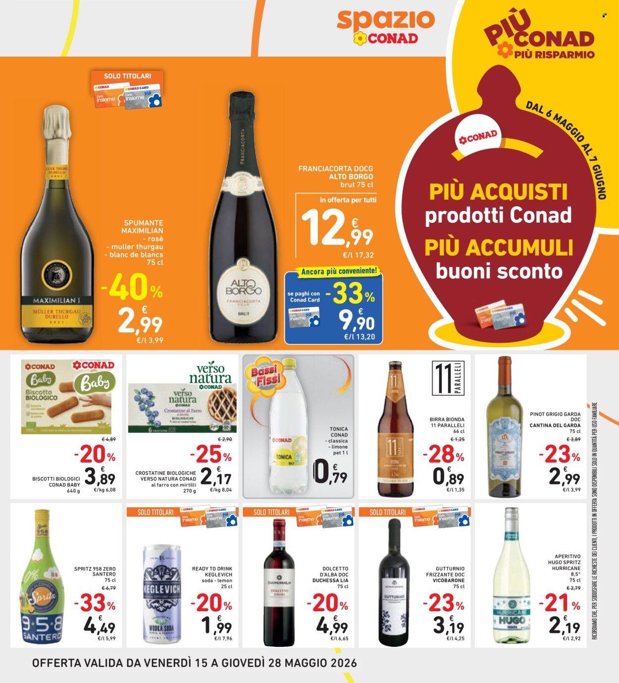 Volantino Spazio Conad - 15/5/2026 - 28/5/2026. Pagina 33