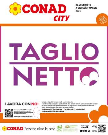 Volantino Conad City - 15/5/2026 - 21/5/2026.