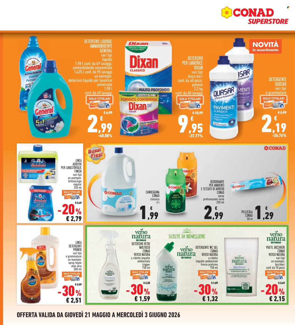 Volantino Conad Superstore - 21/5/2026 - 3/6/2026. Pagina 22