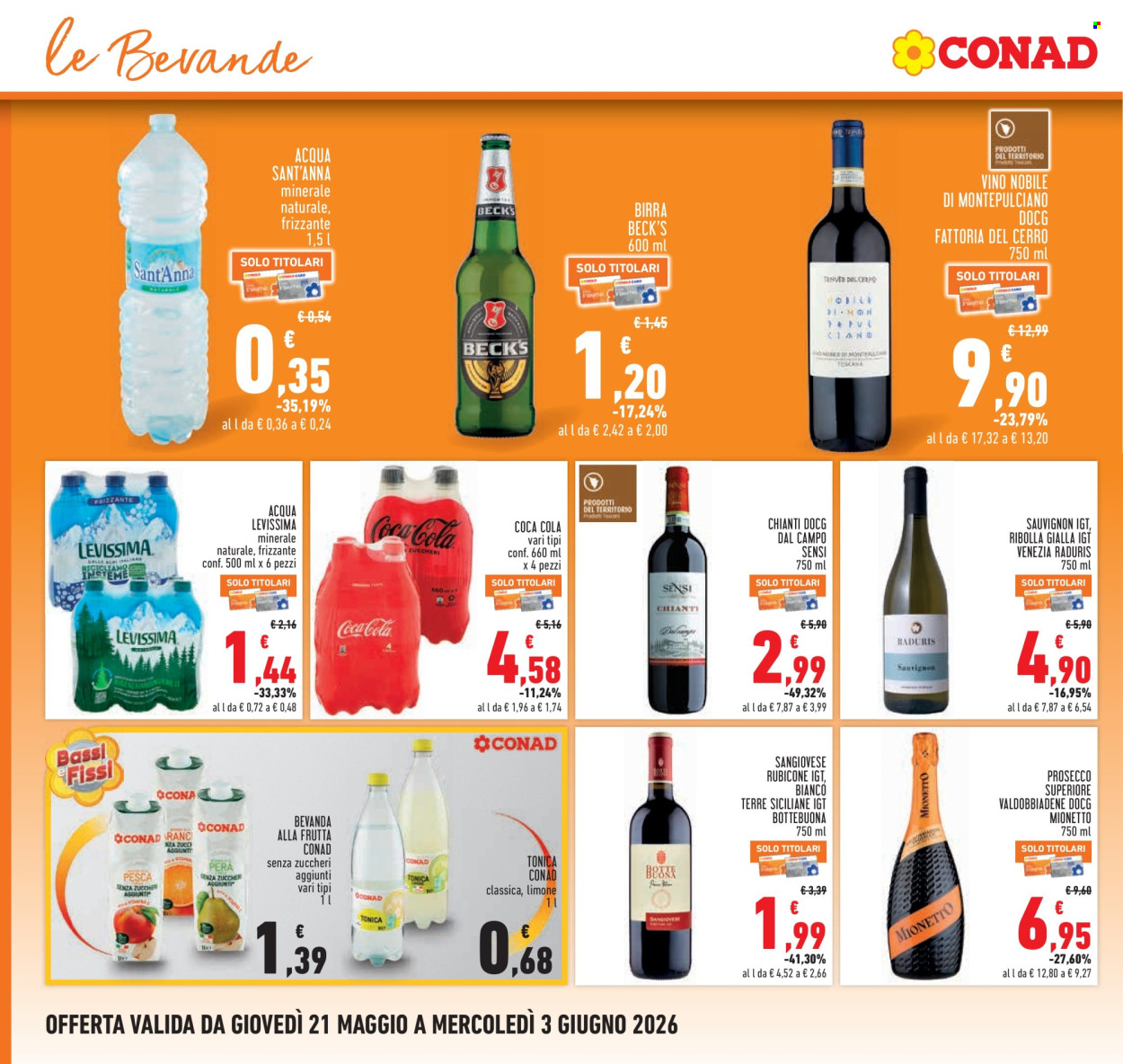 Leták Conad - 21.5.2026 - 3.6.2026. Strana 16