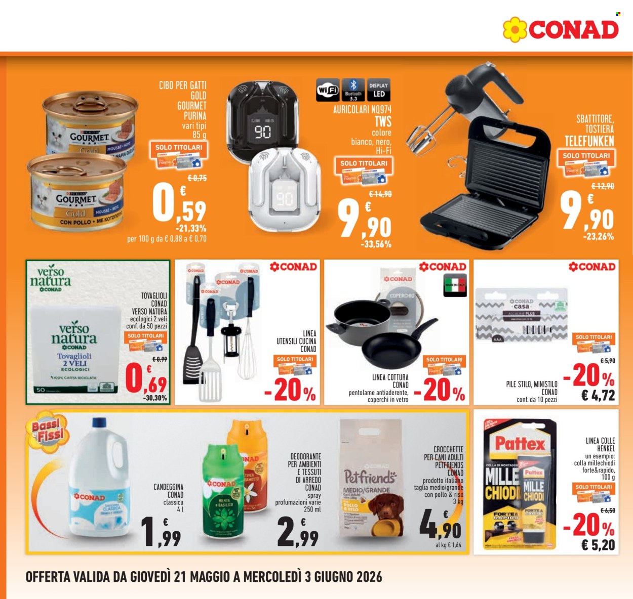 Leták Conad - 21.5.2026 - 3.6.2026. Strana 18