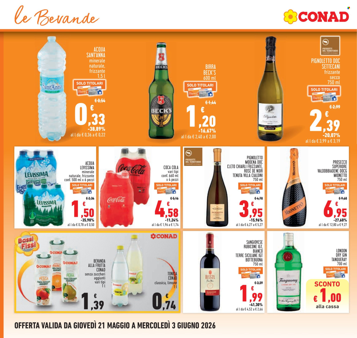 Leták Conad - 21.5.2026 - 3.6.2026. Strana 16
