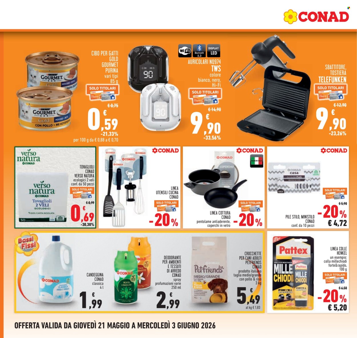 Leták Conad - 21.5.2026 - 3.6.2026. Strana 18
