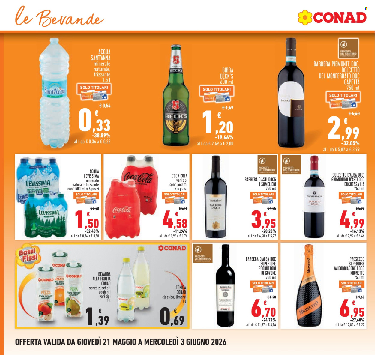 Leták Conad - 21.5.2026 - 3.6.2026. Strana 16