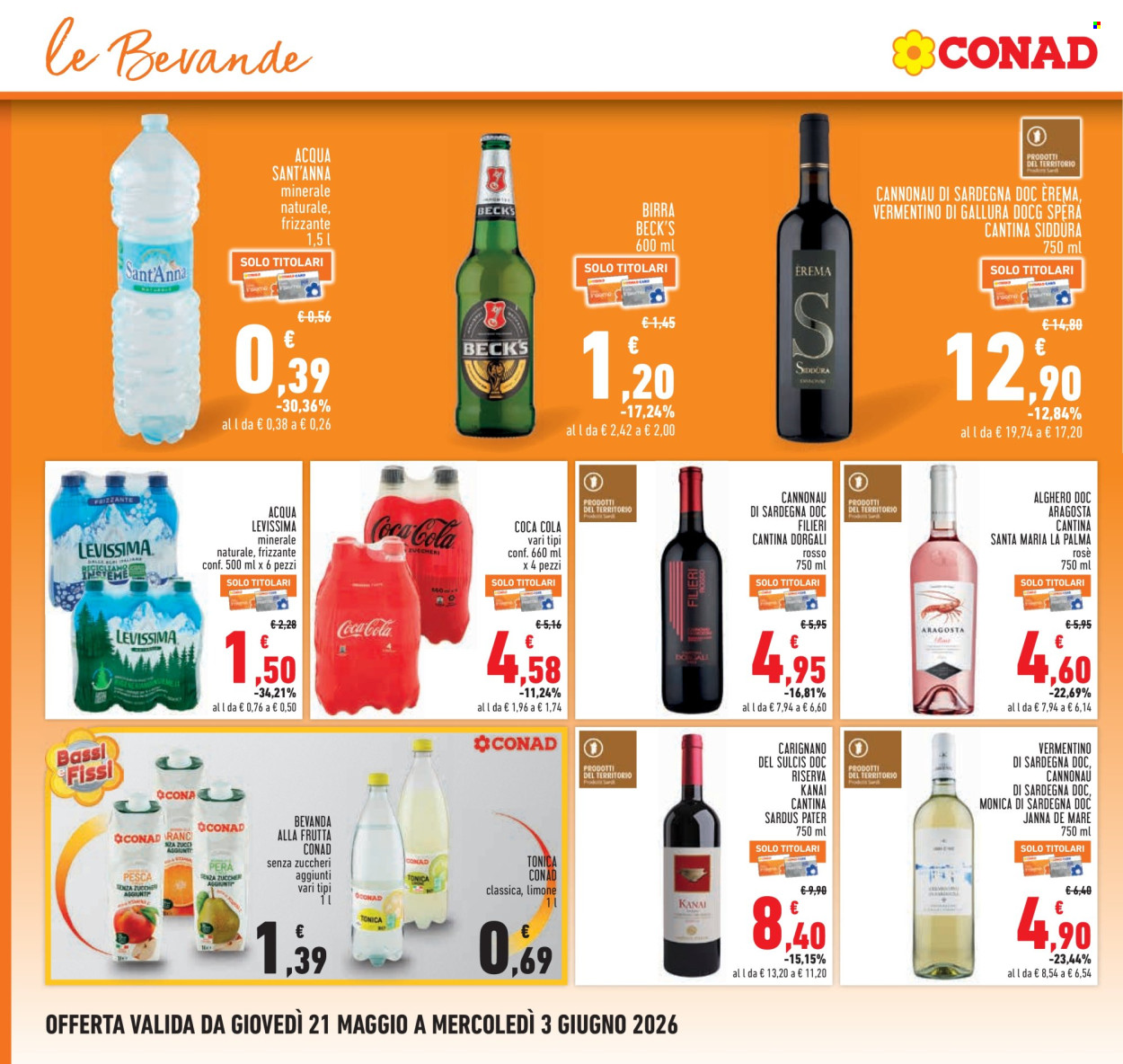 Leták Conad - 21.5.2026 - 3.6.2026. Strana 16