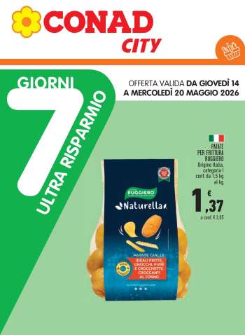Volantino Conad - 14/5/2026 - 20/5/2026.