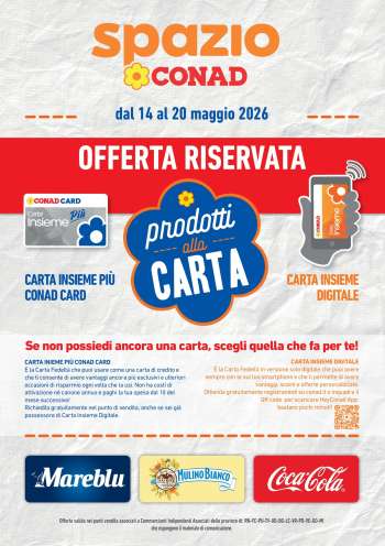 Volantino Spazio Conad - 14/5/2026 - 20/5/2026.