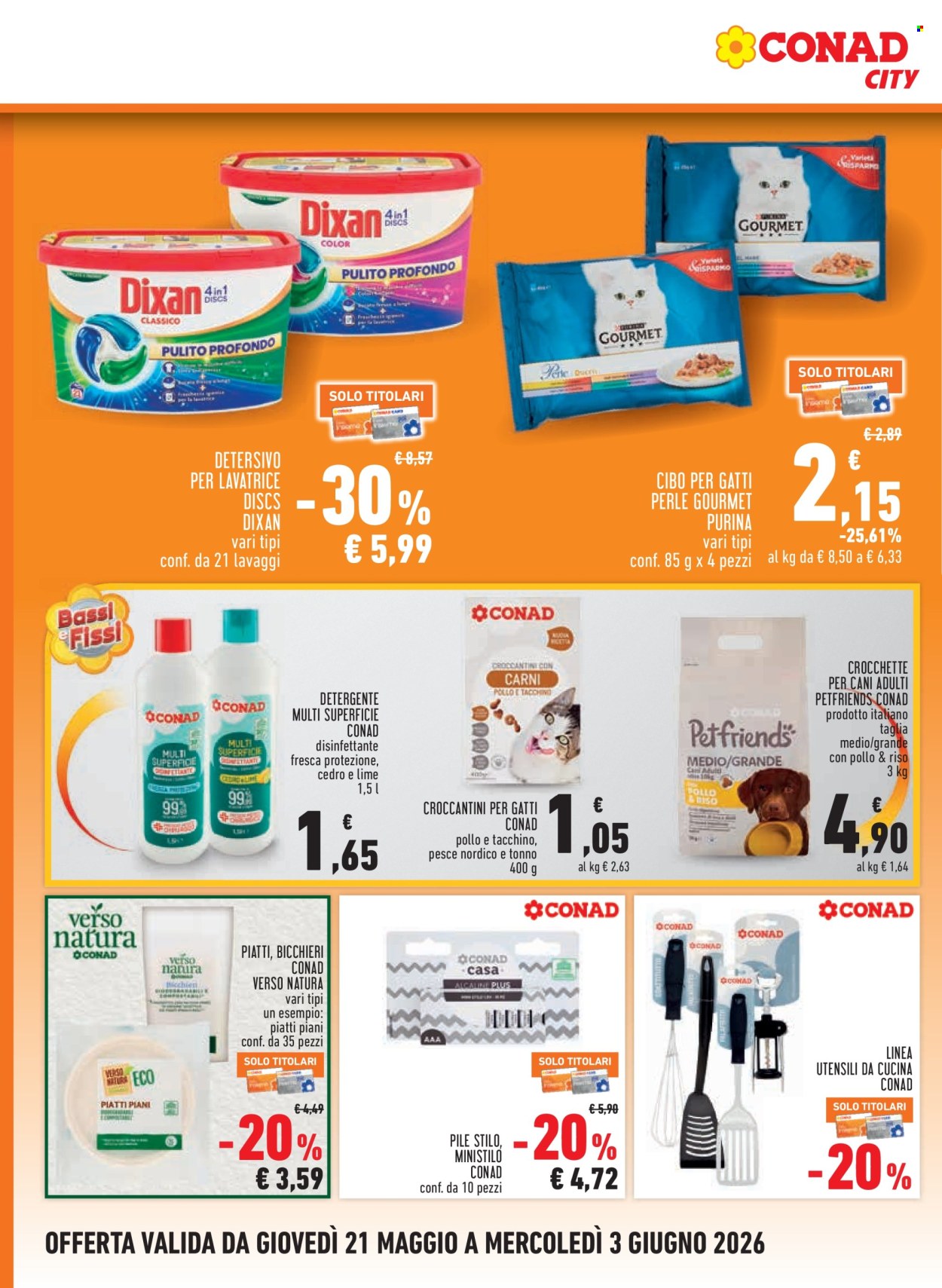 Volantino Conad City - 21/5/2026 - 3/6/2026. Pagina 16