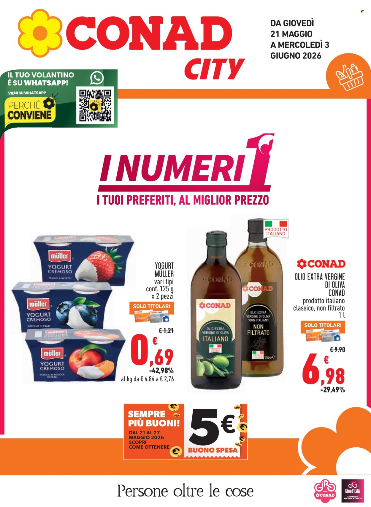 Leták Conad - 21.5.2026 - 3.6.2026. Strana 1