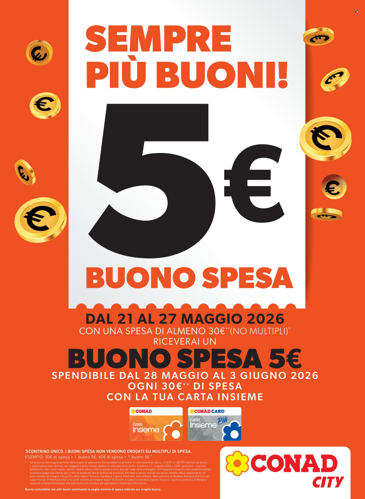 Leták Conad - 21.5.2026 - 3.6.2026. Strana 2