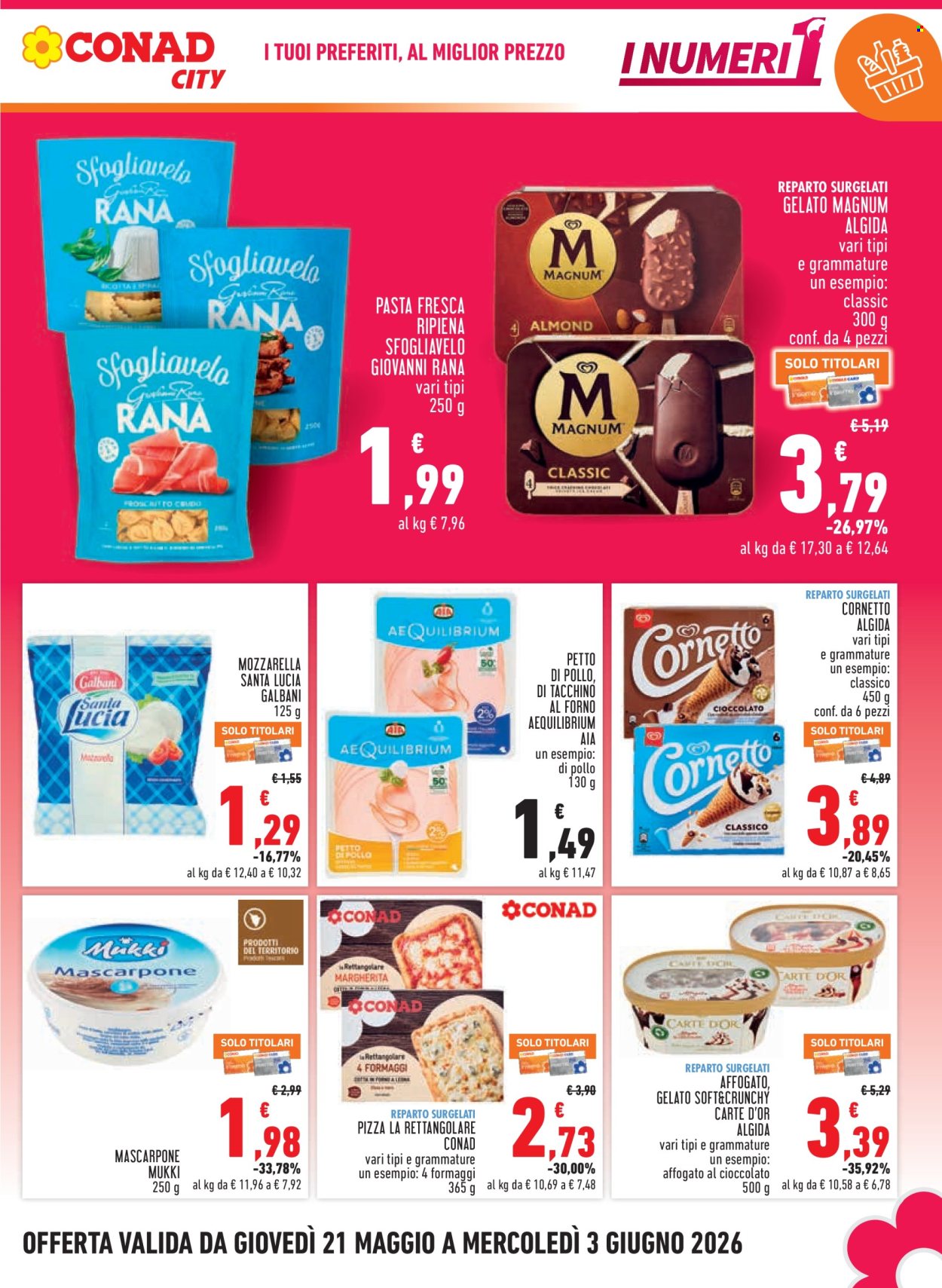 Leták Conad - 21.5.2026 - 3.6.2026. Strana 3