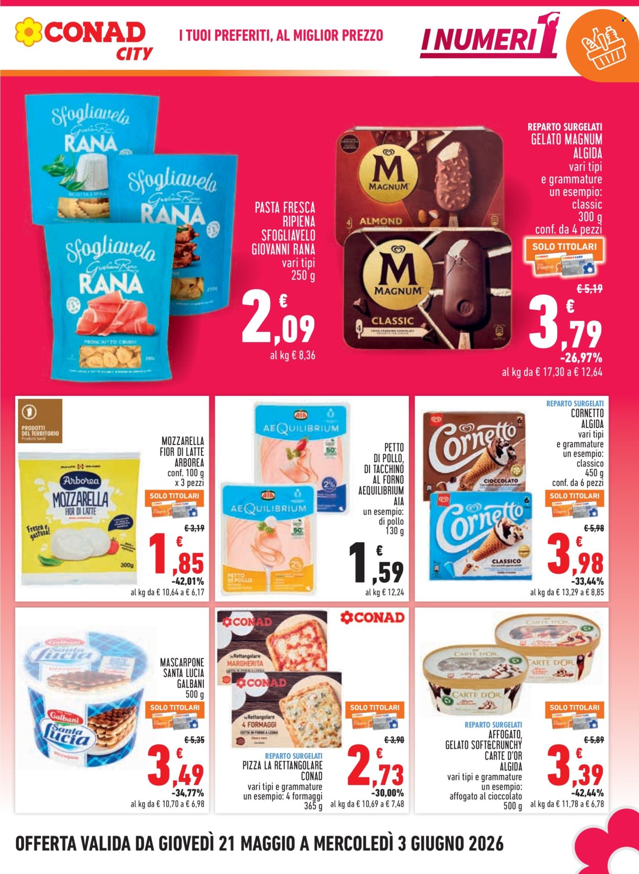Leták Conad - 21.5.2026 - 3.6.2026. Strana 3