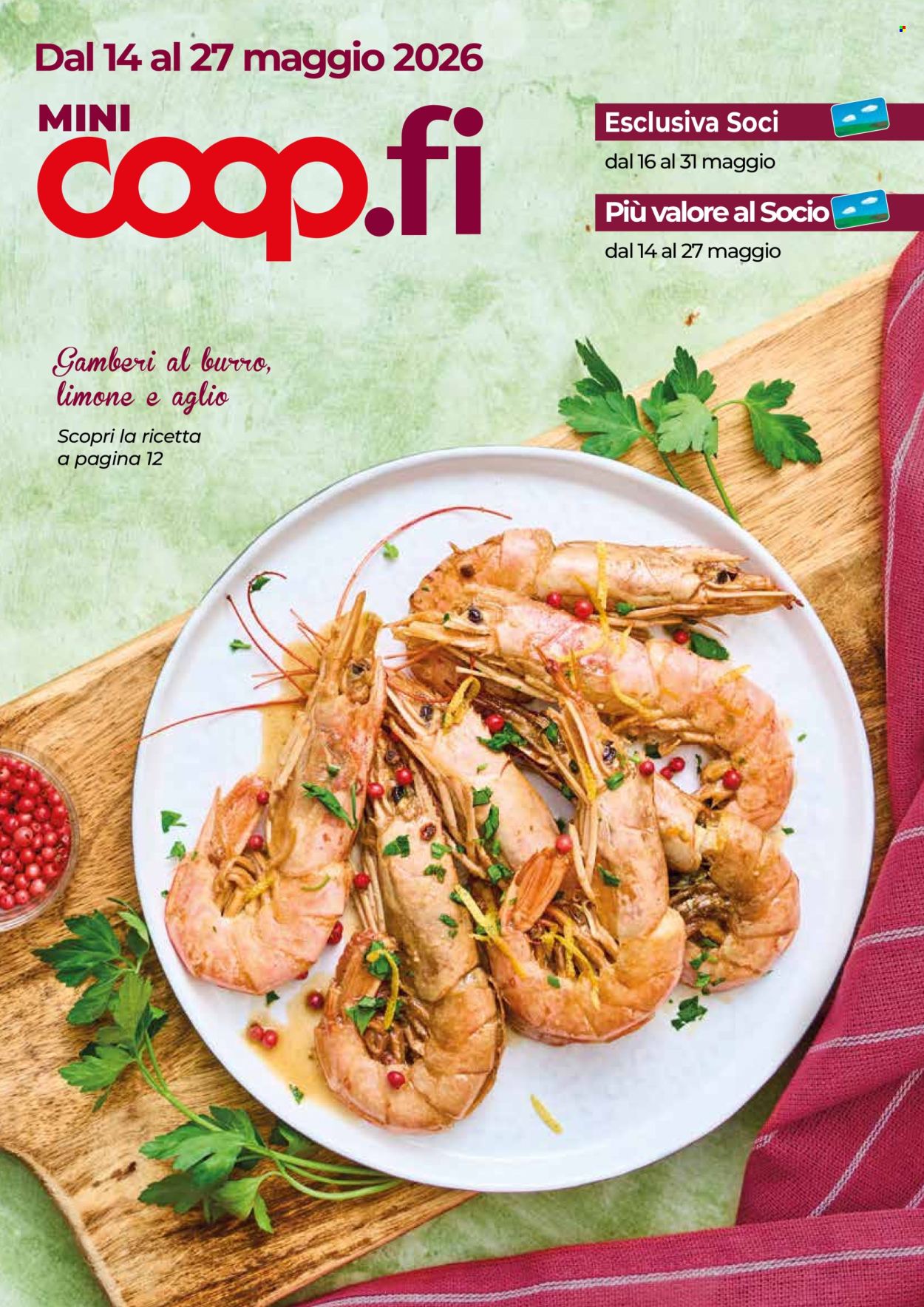 Leták Coop - 14.5.2026 - 27.5.2026. Strana 1