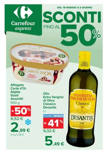 Volantino Carrefour - 19/5/2026 - 2/6/2026.