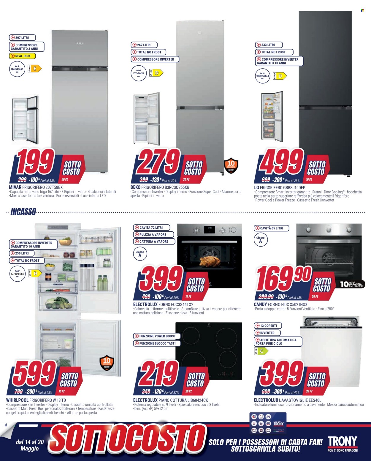 Volantino Trony - 14/5/2026 - 20/5/2026. Pagina 5