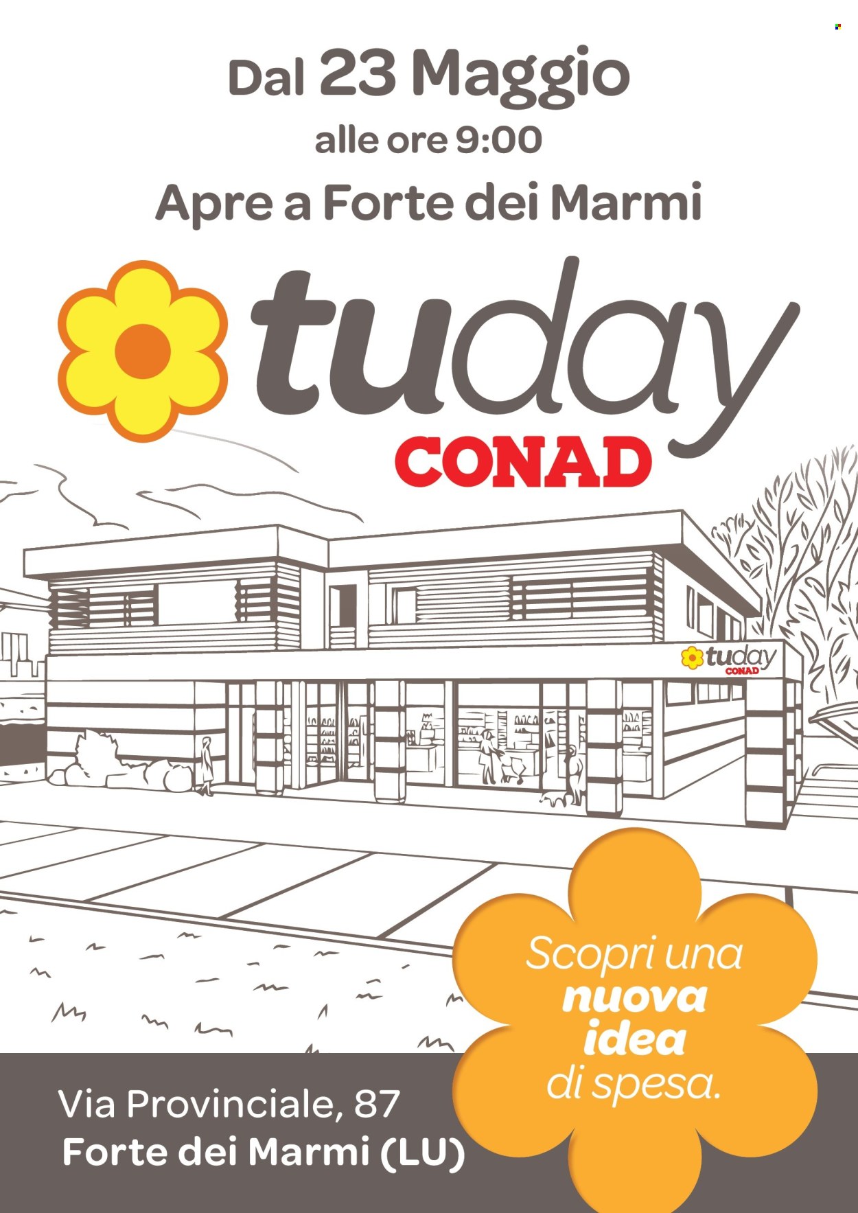 Leták TuDay Conad - 23.5.2026 - 7.6.2026. Strana 1