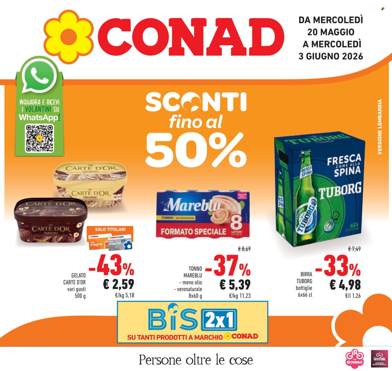 Volantino Conad - 20/5/2026 - 3/6/2026. Pagina 1