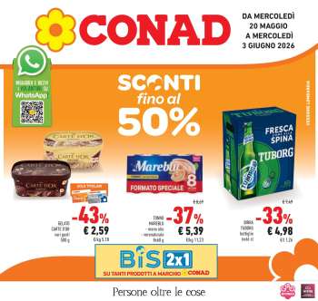 Volantino Conad - 20/5/2026 - 3/6/2026.