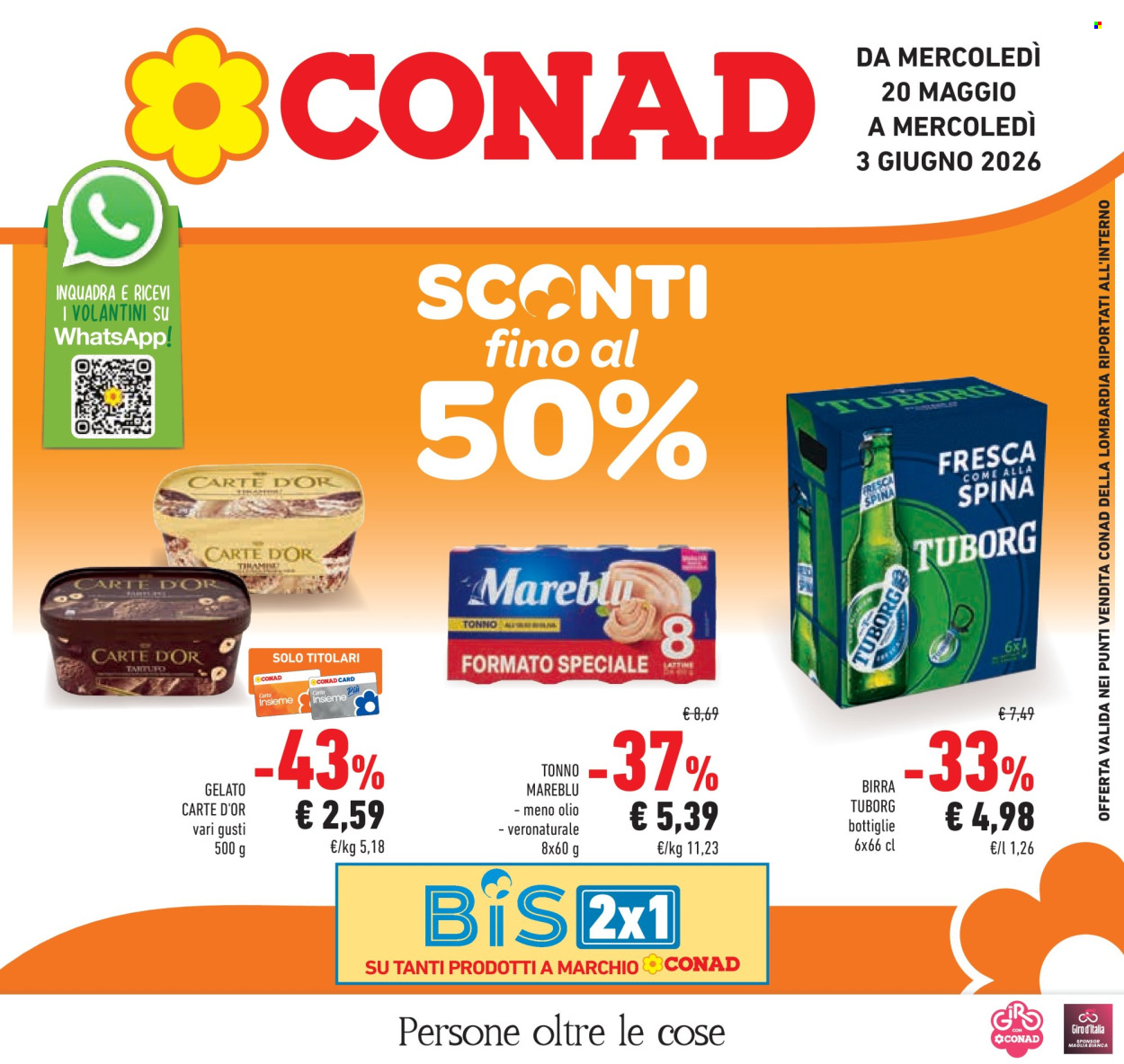 Leták Conad - 20.5.2026 - 3.6.2026. Strana 1