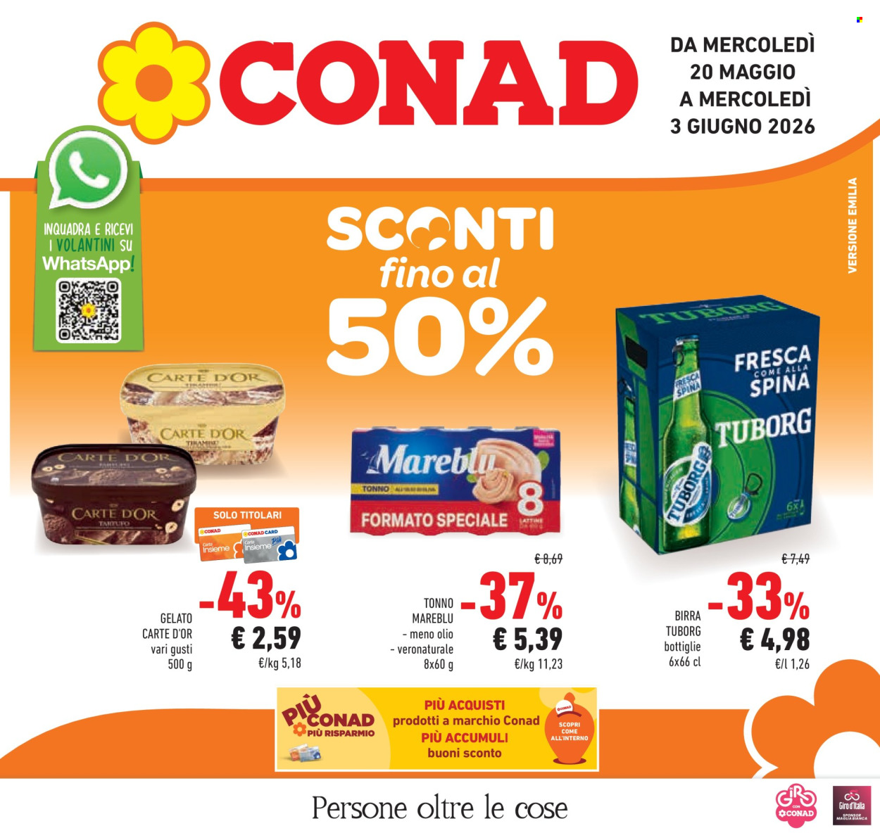 Leták Conad - 20.5.2026 - 3.6.2026. Strana 1