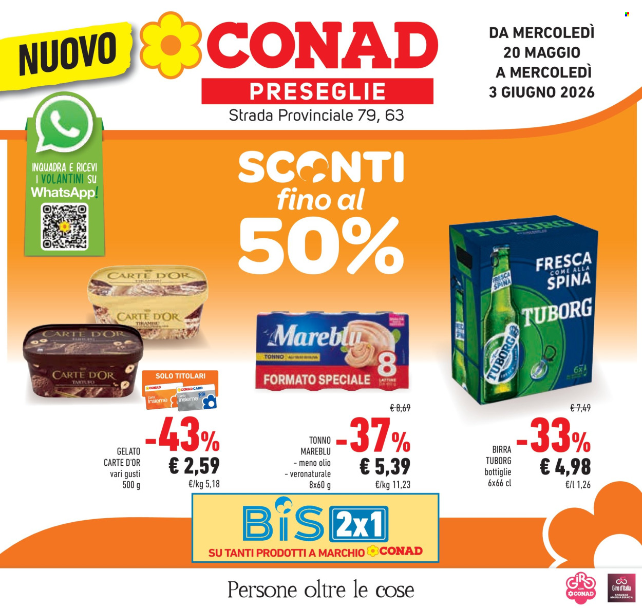 Leták Conad - 20.5.2026 - 3.6.2026. Strana 1
