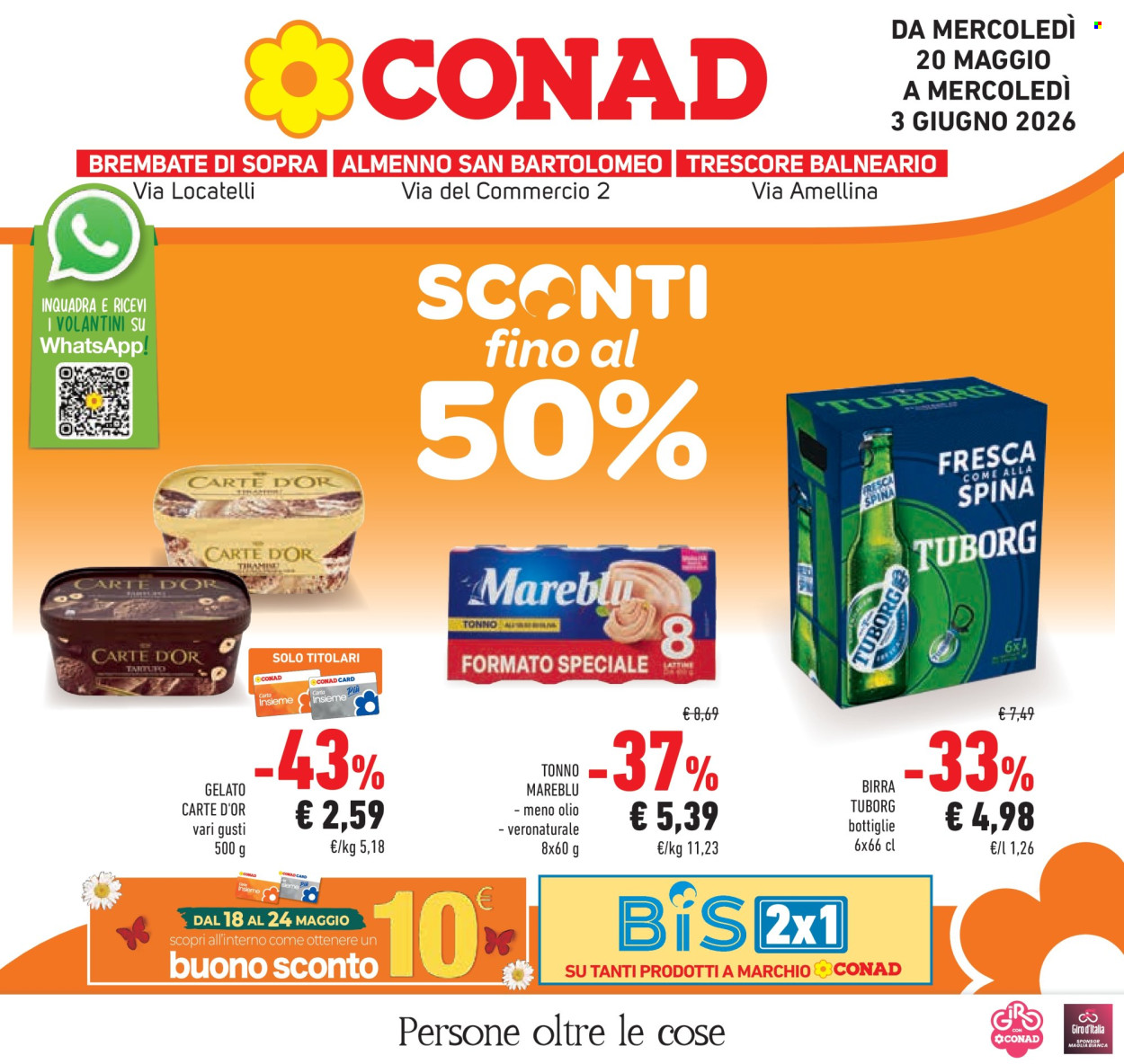 Leták Conad - 20.5.2026 - 3.6.2026. Strana 1