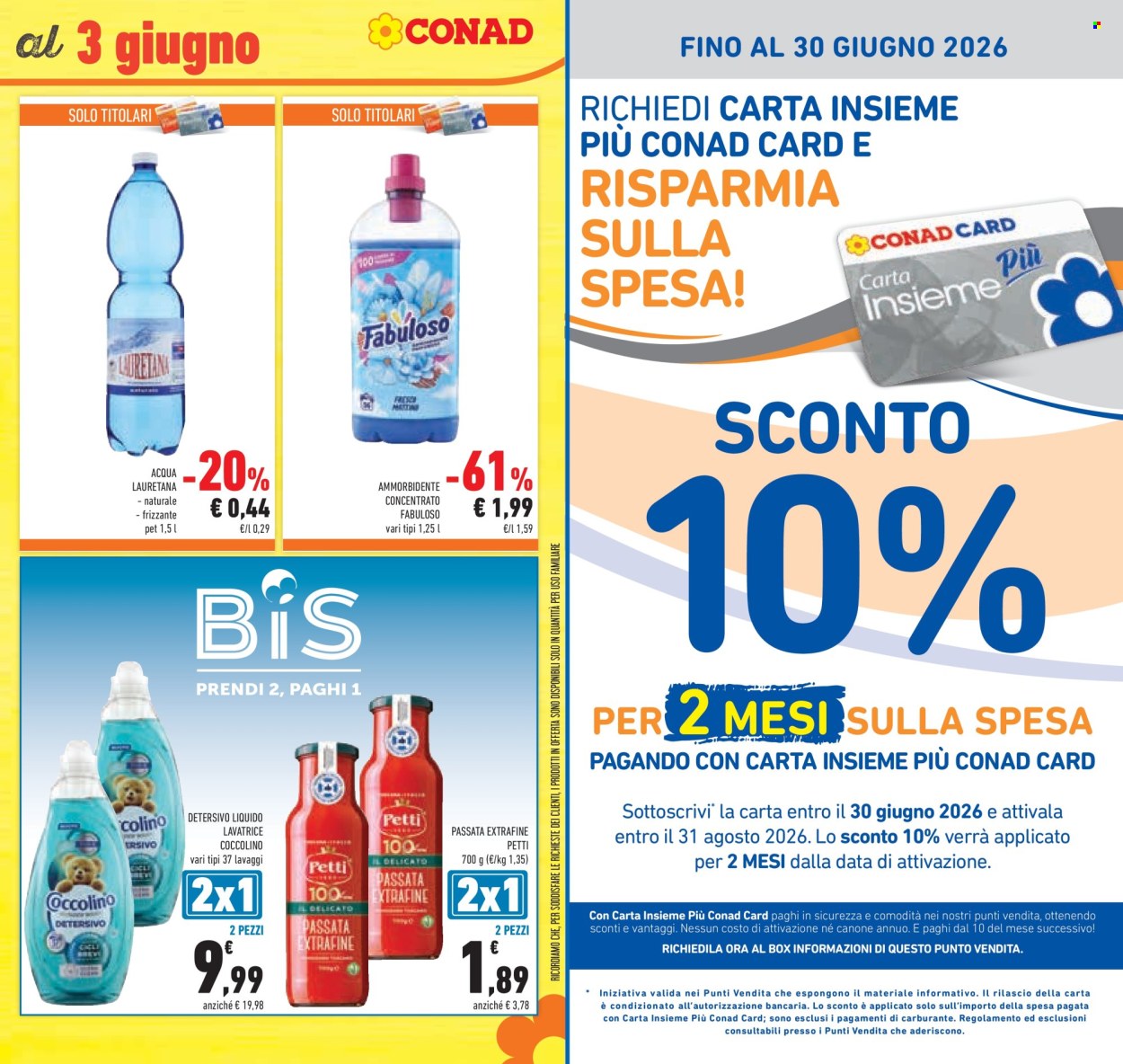 Leták Conad - 20.5.2026 - 3.6.2026. Strana 41