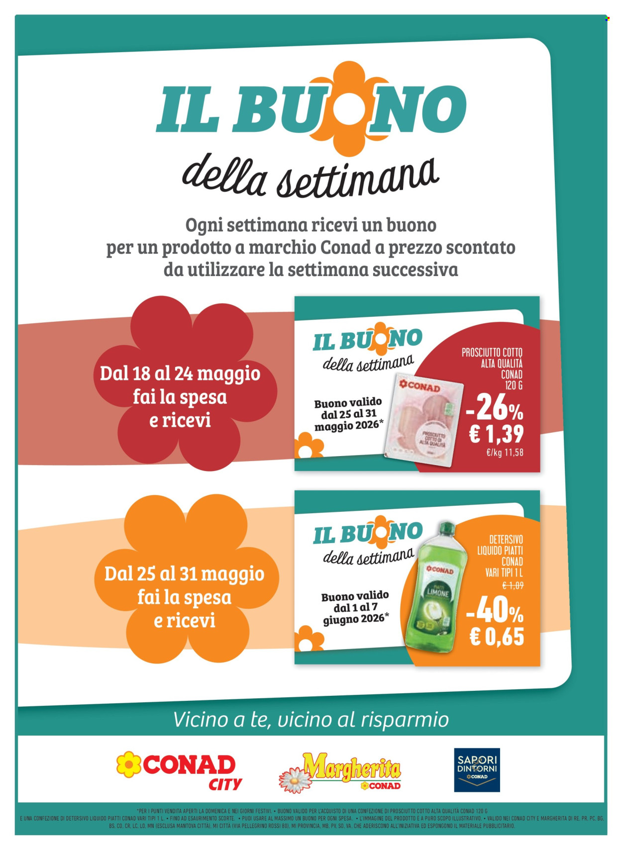 Volantino Margherita Conad - 20/5/2026 - 3/6/2026. Pagina 19