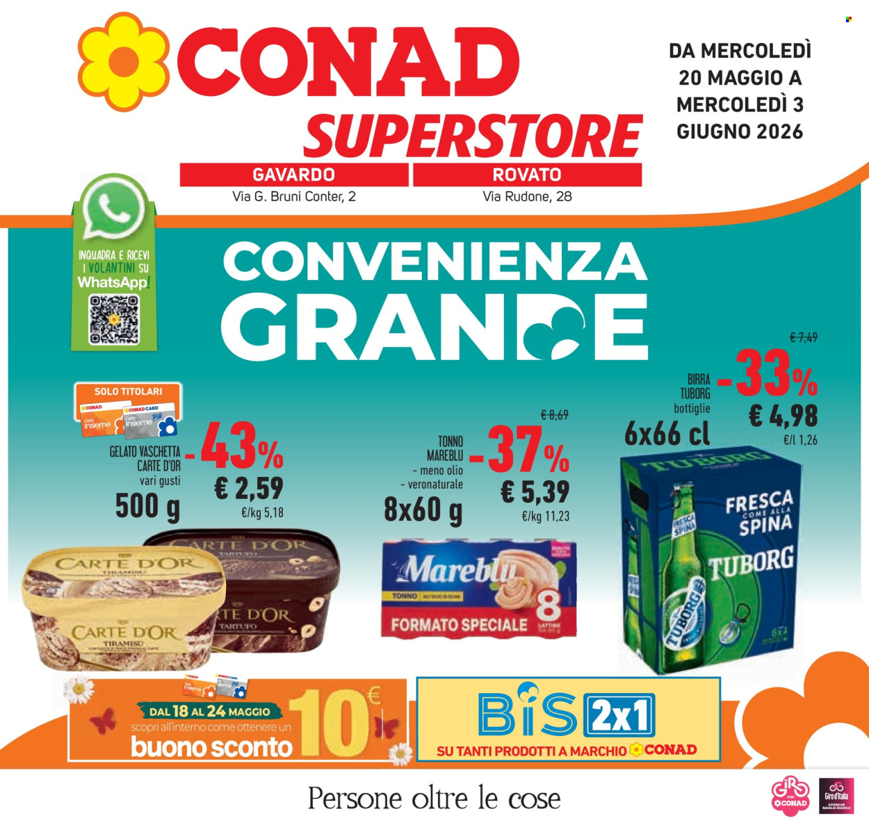 Leták Conad Superstore - 20.5.2026 - 3.6.2026. Strana 1