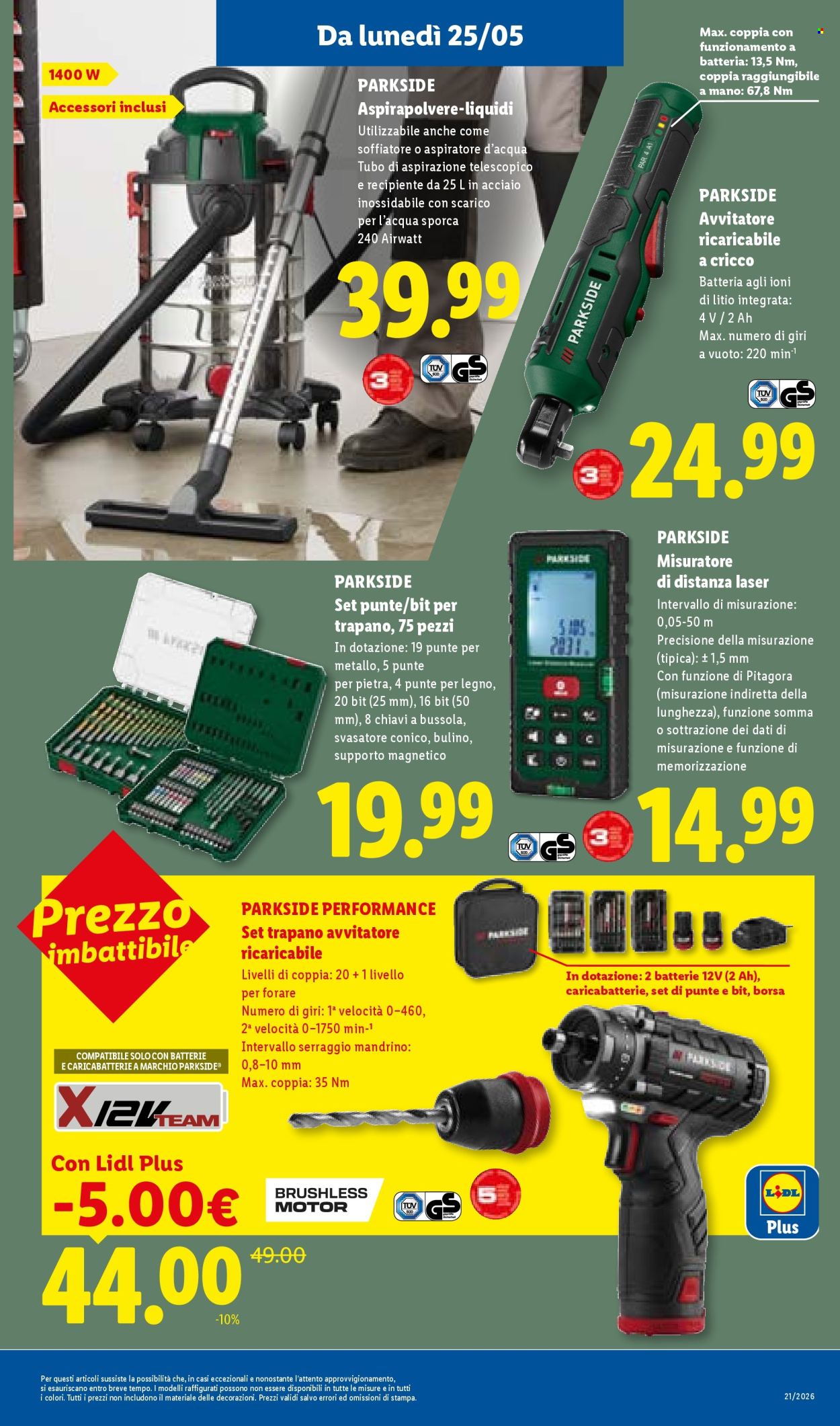 Leták Lidl - 21.5.2026 - 27.5.2026. Strana 39