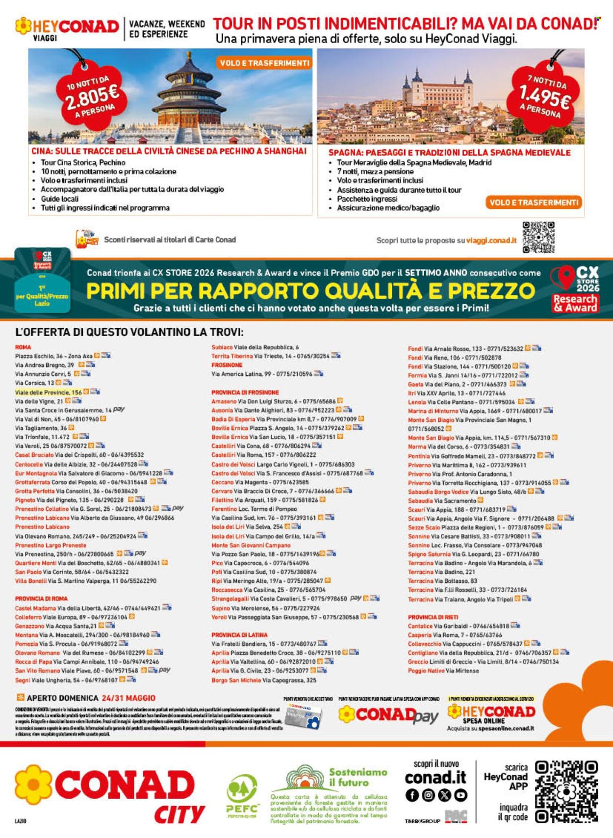 Leták Conad - 20.5.2026 - 31.5.2026. Strana 16