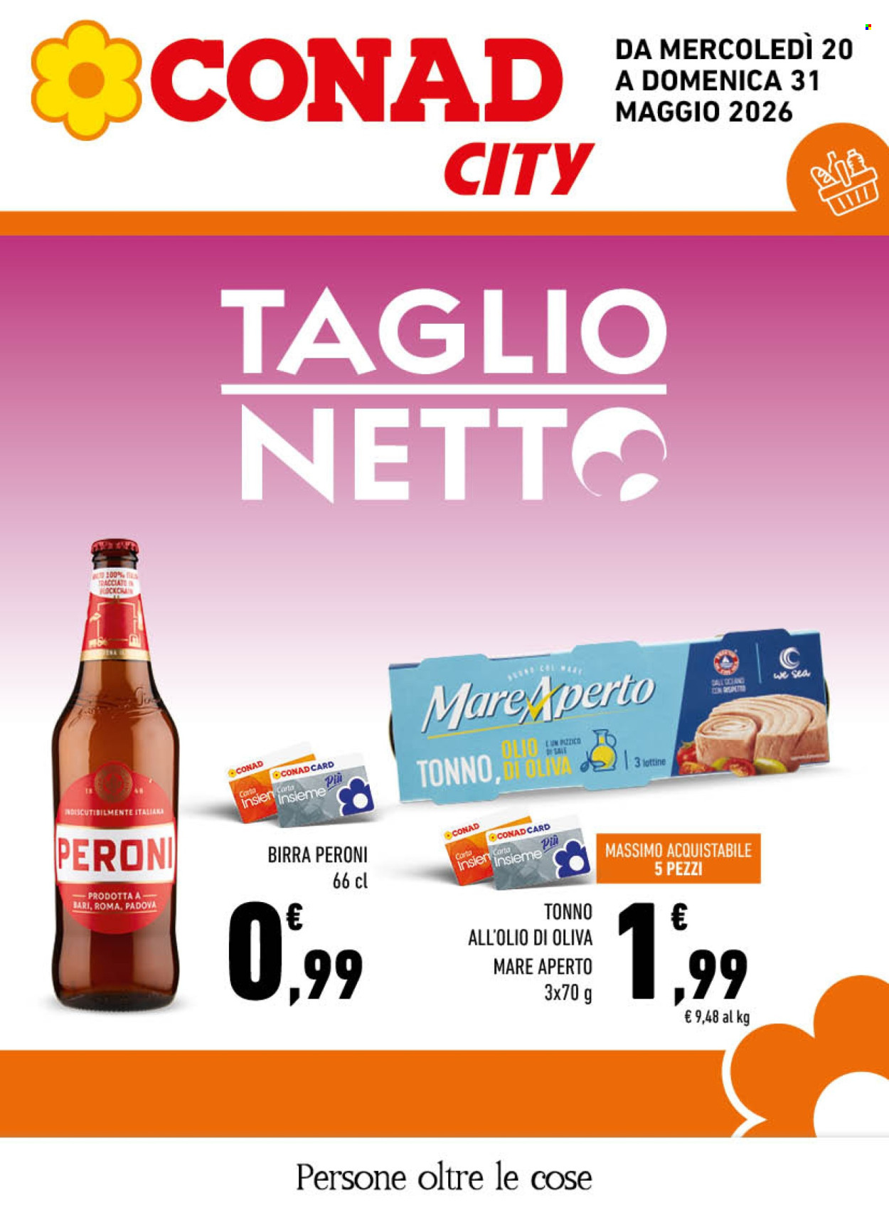 Leták Conad - 20.5.2026 - 31.5.2026. Strana 1