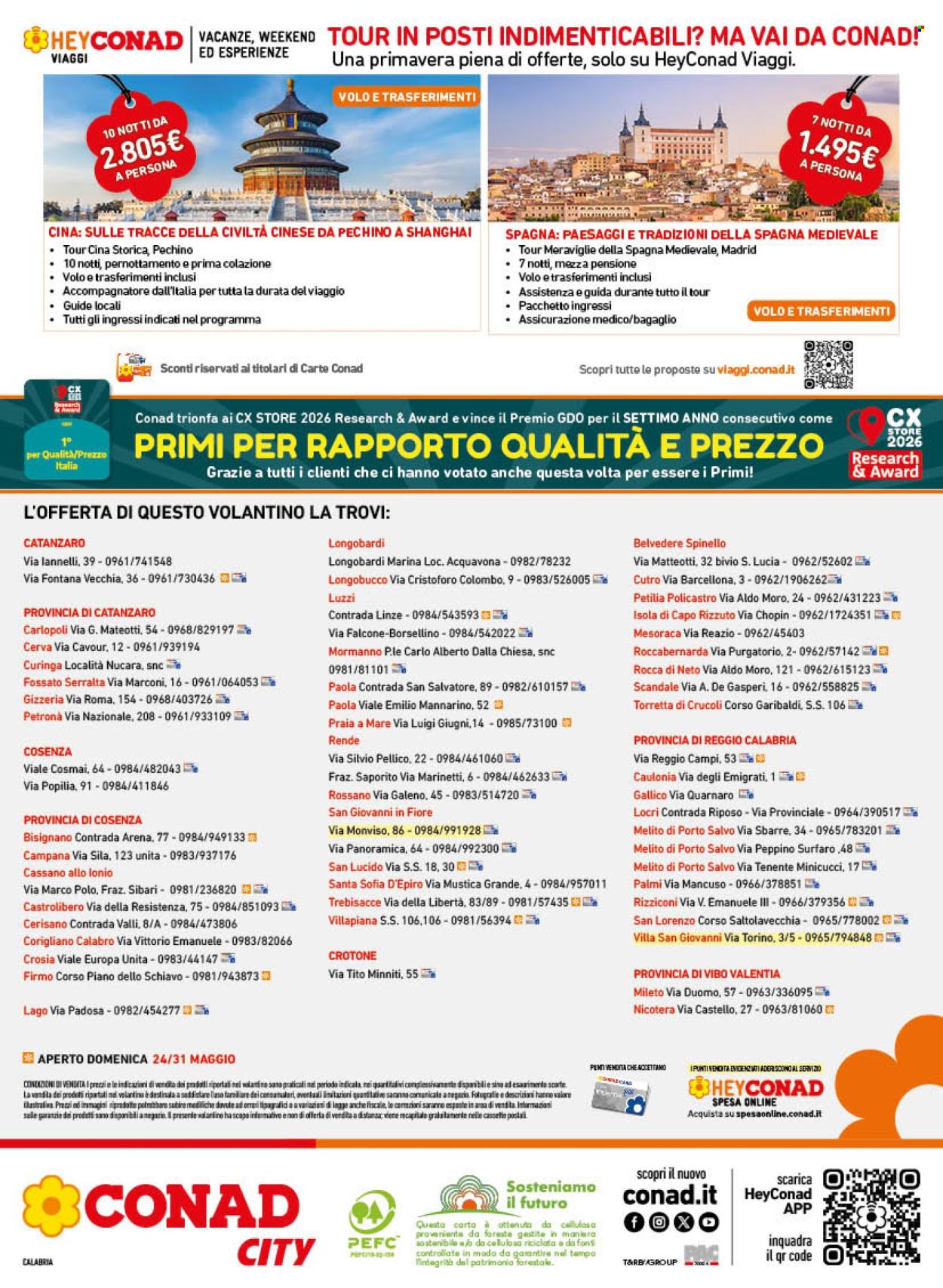 Leták Conad - 20.5.2026 - 31.5.2026. Strana 16