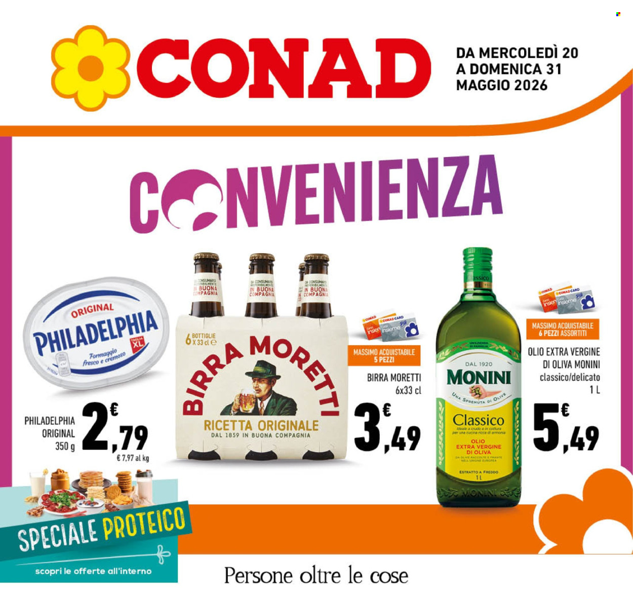 Volantino Conad - 20/5/2026 - 31/5/2026. Pagina 1