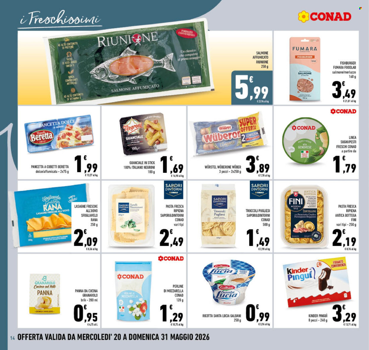 Leták Conad - 20.5.2026 - 31.5.2026. Strana 14