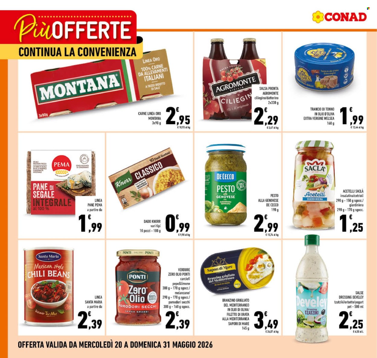Leták Conad - 20.5.2026 - 31.5.2026. Strana 1