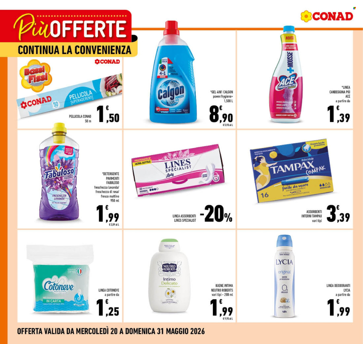 Leták Conad - 20.5.2026 - 31.5.2026. Strana 3