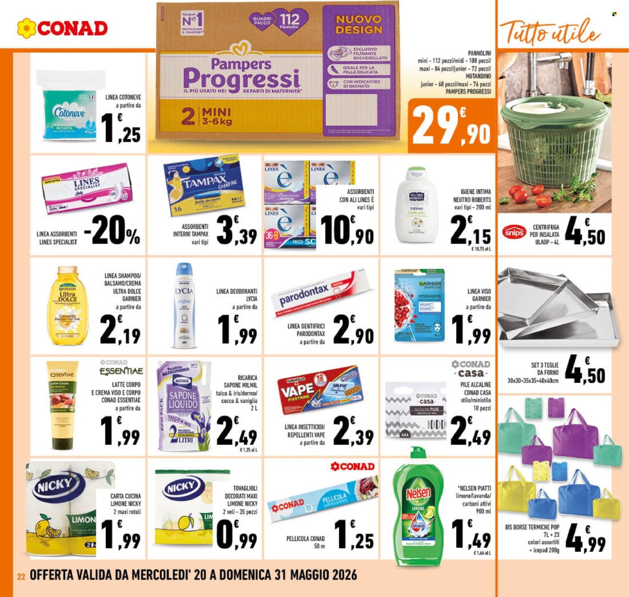 Leták Conad - 20.5.2026 - 31.5.2026. Strana 22