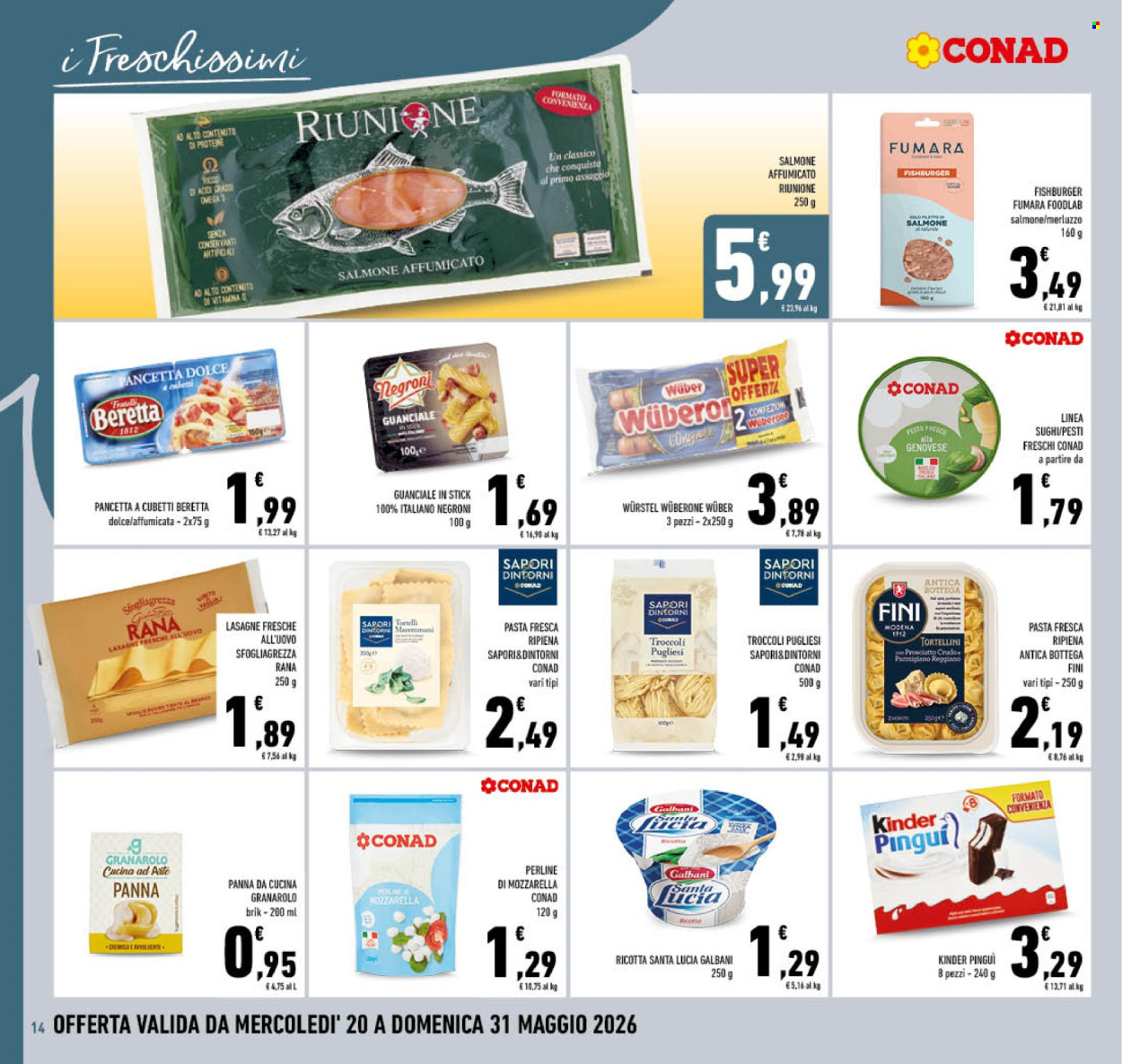 Leták Conad - 20.5.2026 - 31.5.2026. Strana 14