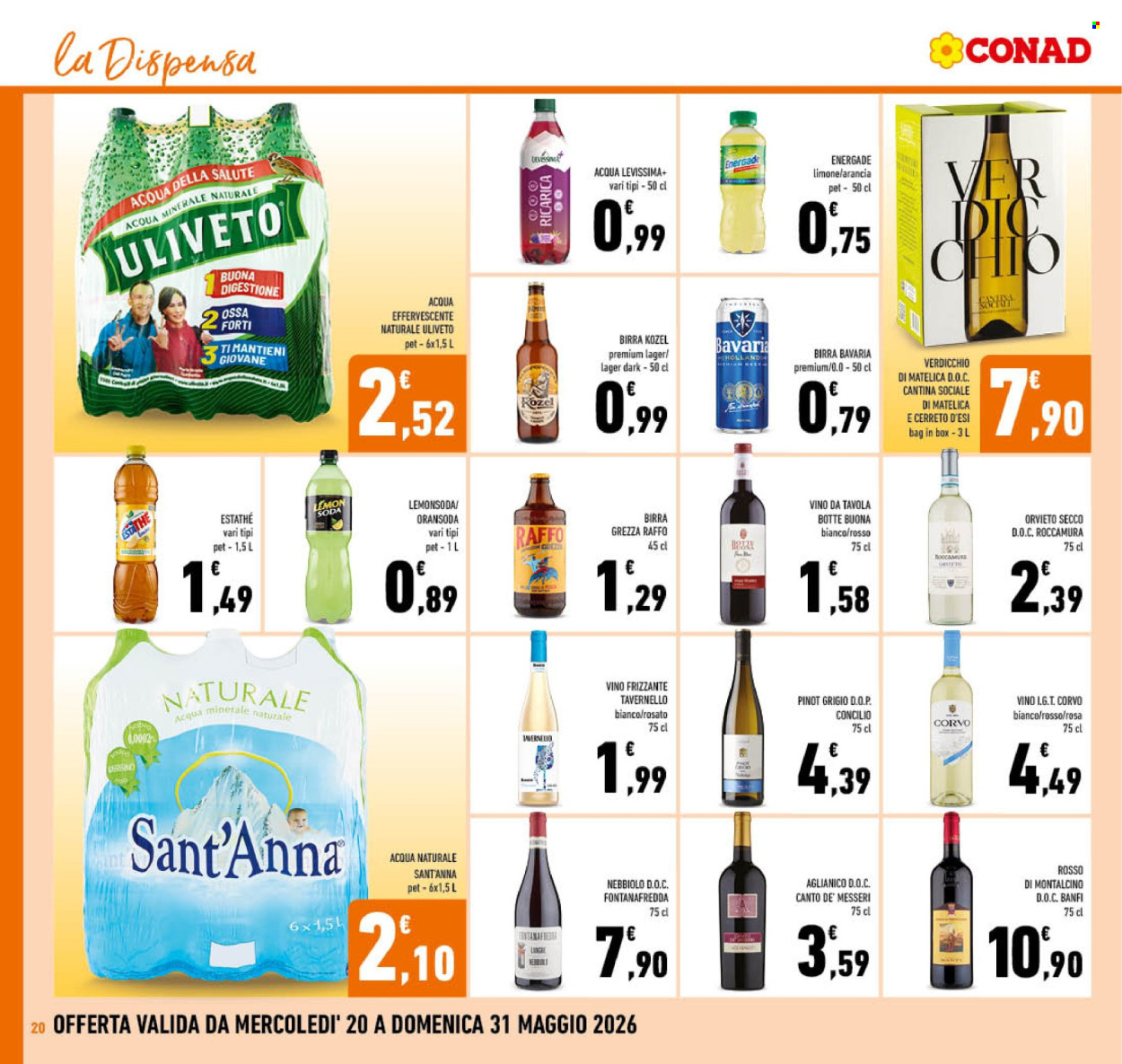 Leták Conad - 20.5.2026 - 31.5.2026. Strana 20