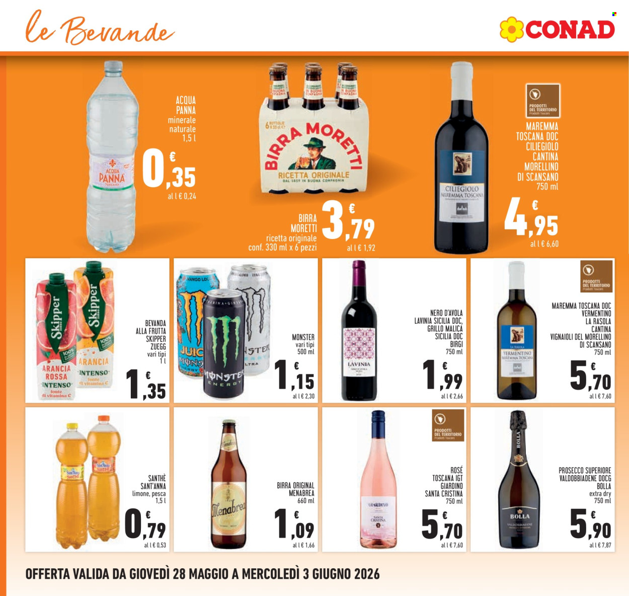 Leták Conad - 28.5.2026 - 3.6.2026. Strana 16
