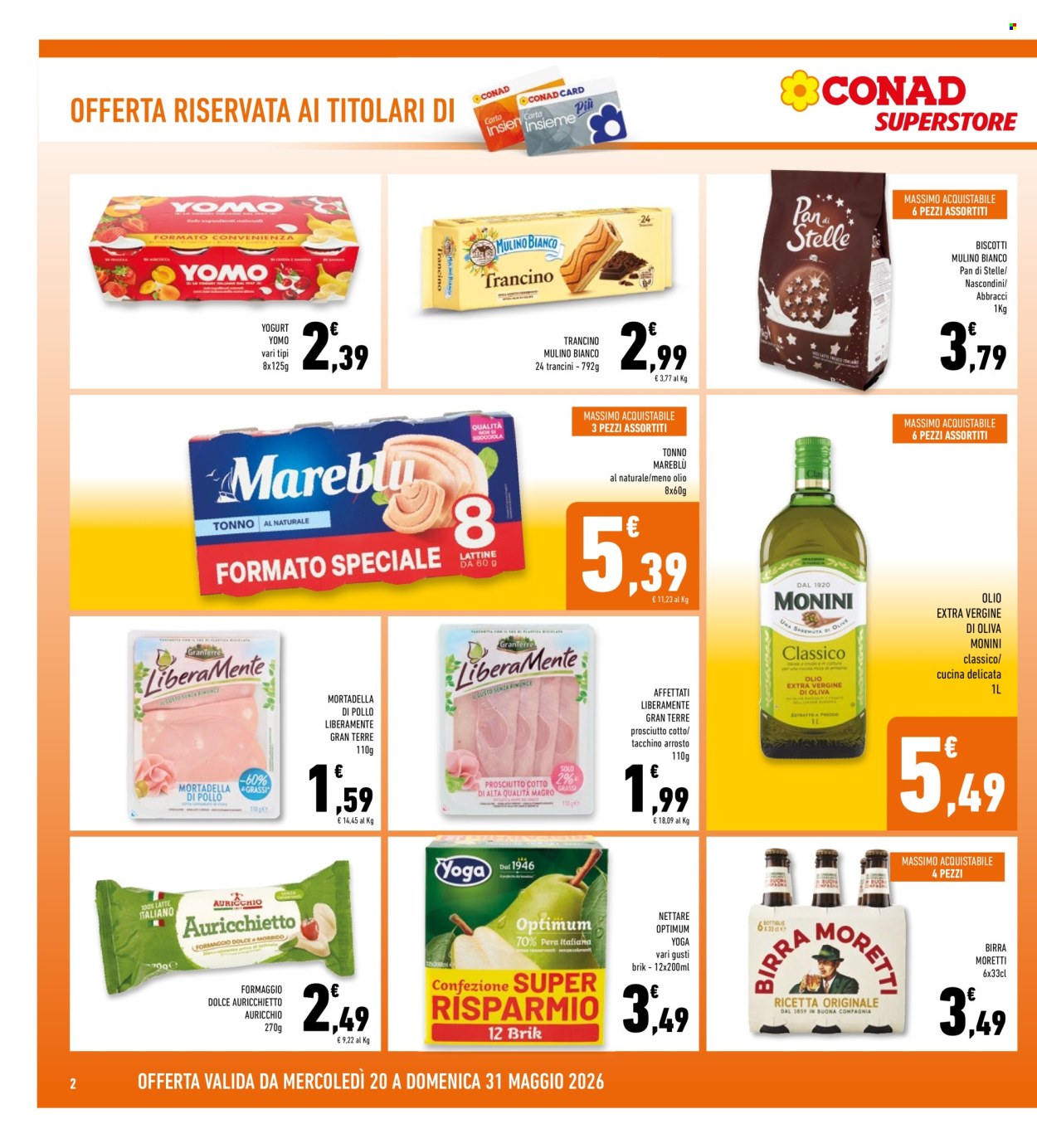 Leták Conad - 20.5.2026 - 31.5.2026. Strana 2